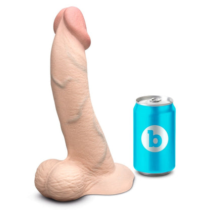 RealCocks Jake Slipskin Realistic Silicone Dildo - Four Size （6.5" 8" 9" 10"） curvy cream - RealCocks